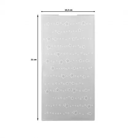 Classeur de gaufrage 3D - Slim-line - Stars & Dots