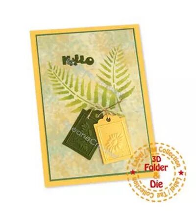 Classeur de gaufrage et Die - Post stamp - Automne