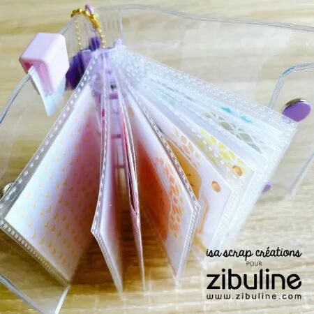 Classeur transparent Compact - Violet