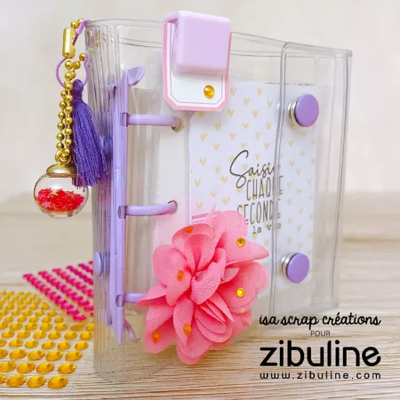 Classeur transparent Compact - Violet