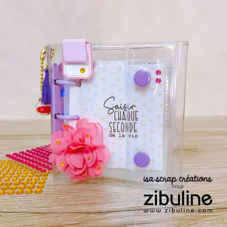 Classeur transparent Compact - Violet