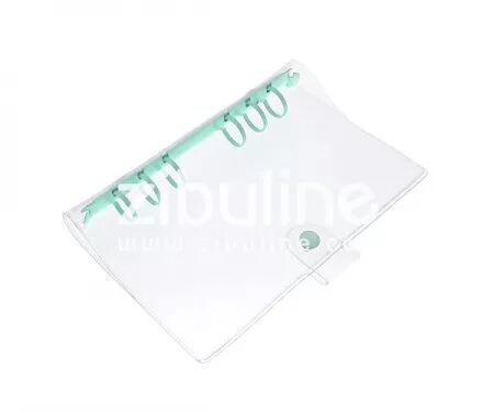Classeur transparent Confort - Vert d\'eau