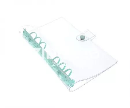 Classeur transparent Confort - Vert d\'eau