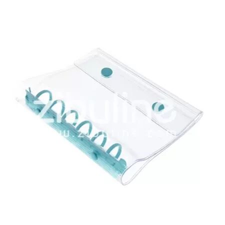 Classeur transparent Essentiel - Bleu Cyan