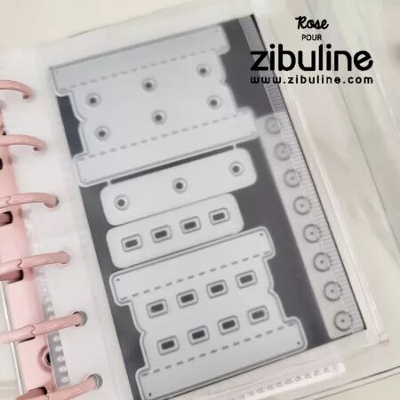 Classeur transparent Essentiel - Rose pale