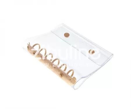 Classeur transparent Essentiel - Saumon