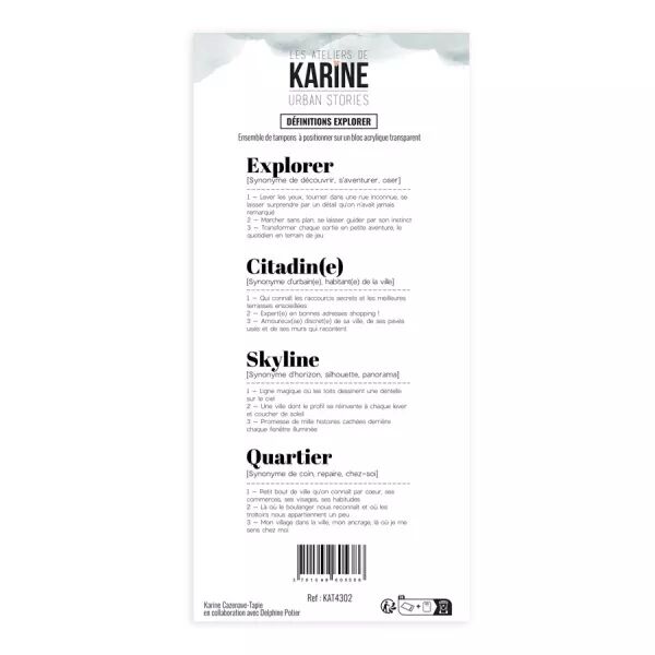 Clear D�finitions Explorer - Urban Stories - Ateliers de Karine