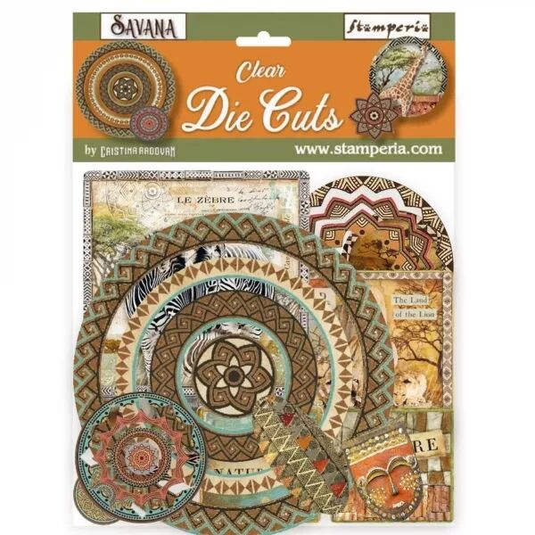 Clear Die cuts - Savana