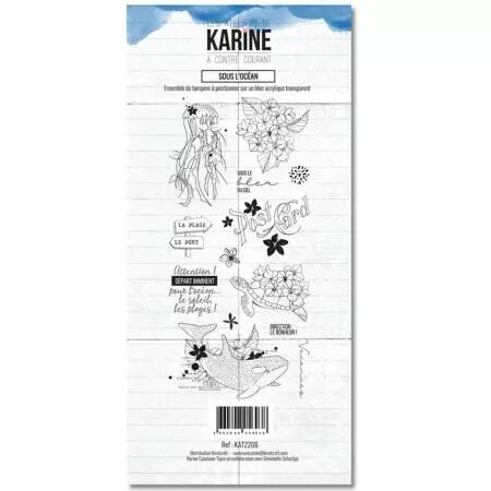 Clear stamp - A contre courant - Sous l\'oc�an