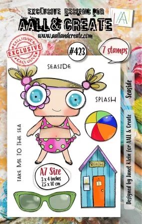 Clear stamp - A7 - #423 - Seaside