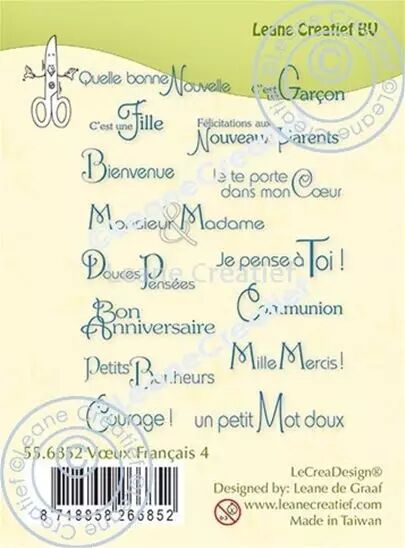 Clear stamp - V�ux Fran�ais 4