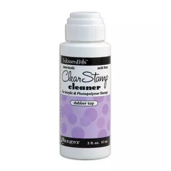 Clear stamp cleaner