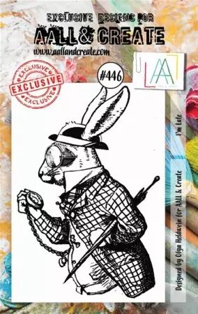 Clear Stamps - A7 - #446 - I\'m Late