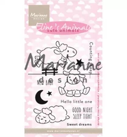 Clear stamps - Eline\'s Cute animals