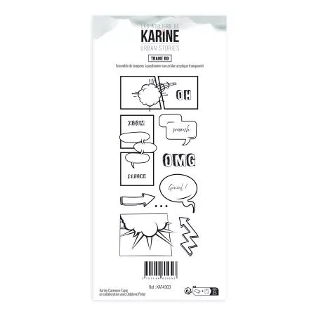 Clear Trame BD - Urban Stories - Ateliers de Karine