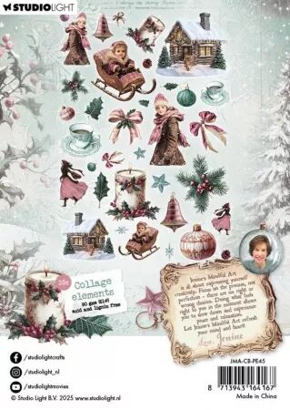 Cllage elements - Die cuts - Christmas Blush - Studio Light