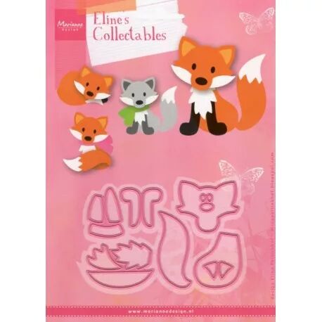 Collectables - Eline\'s Fox - renard - Marianne Design