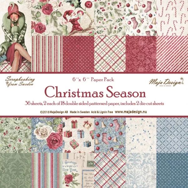 Collection - 6x6 - Christmas Season - Maja Design