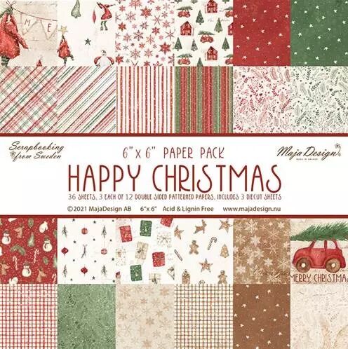 Collection - 6x6 - Happy Christmas