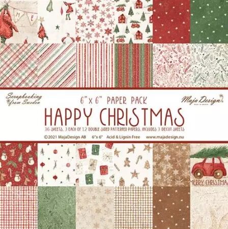 Collection - 6x6 - Happy Christmas