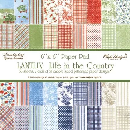 Collection - 6x6 - Lantliv Life in the country - Maja Design