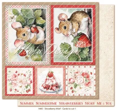 Collection - 6x6 - Strawberry thief - Maja Design