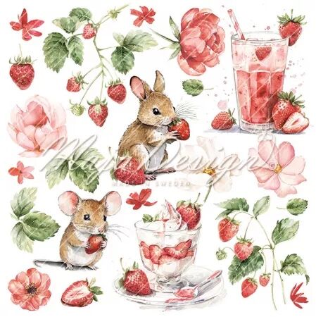 Collection - 6x6 - Strawberry thief - Maja Design