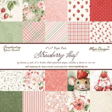 Collection - 6x6 - Strawberry thief - Maja Design