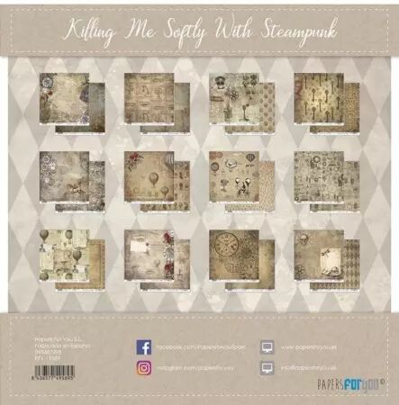 Collection - Killing Me Softy With Steampunk - 30 x 30 cm