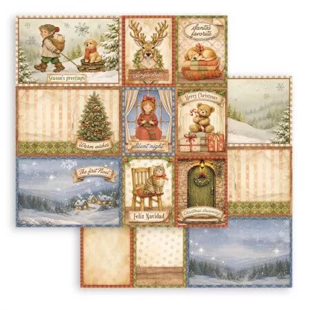 Collection - Silent Night - 20x20 - Stamperia