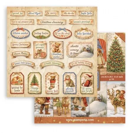 Collection - Silent Night - 20x20 - Stamperia