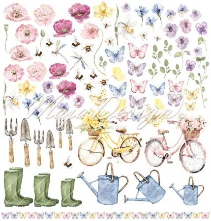 Collection - Spring Garden - 12x12\  - Maja Design