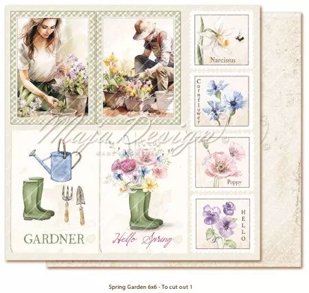 Collection - Spring Garden - 6x6\  - Maja Design