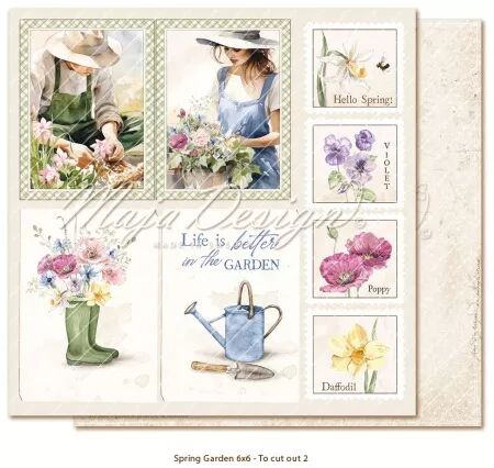 Collection - Spring Garden - 6x6\  - Maja Design