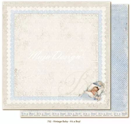 Collection - Vintage Baby - 12x12  - Maja Design