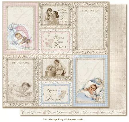 Collection - Vintage Baby - 12x12  - Maja Design
