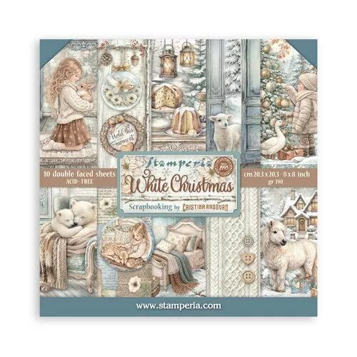 Collection - White Christmas - 20x20 - Stamperia
