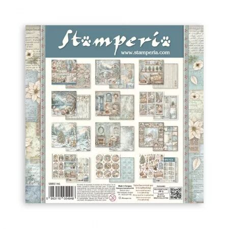 Collection - White Christmas - 20x20 - Stamperia