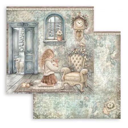 Collection - White Christmas - 20x20 - Stamperia