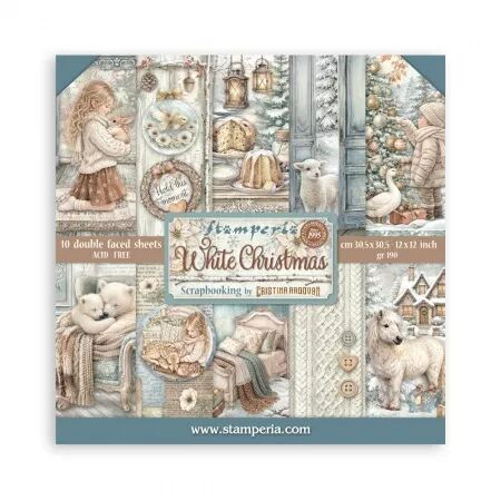 Collection - White Christmas - 30x30 - Stamperia
