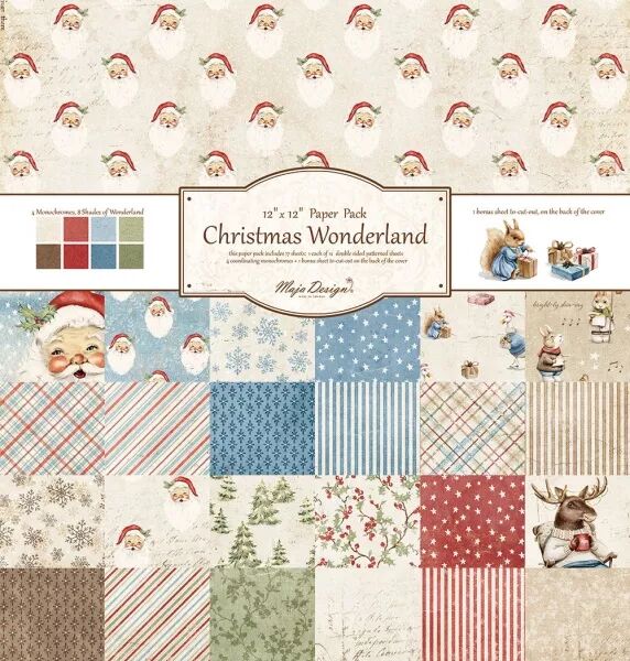 Collection 12x12 - Christmas Wonderland - Pays des Merveilles de No�l - Maja Design