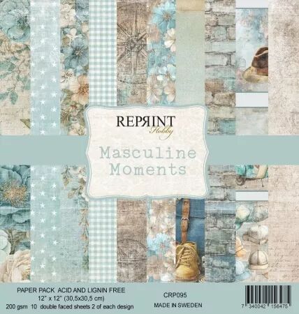 Collection 12x12 - Masculine Moments - Reprint Hobby