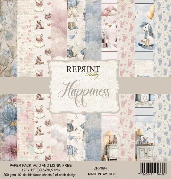 Collection 12x12 -Happiness - B�b� - Reprint Hobby