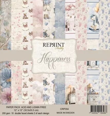 Collection 12x12 -Happiness - Bébé - Reprint Hobby