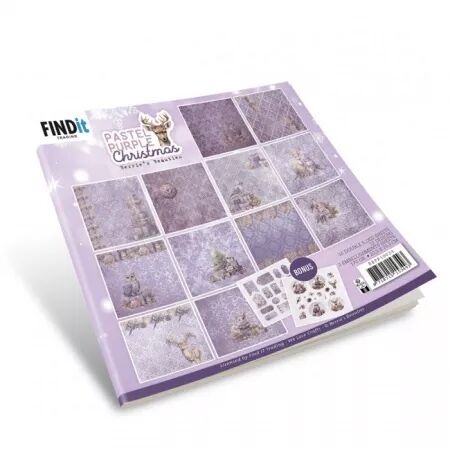 Collection 20 x 20 cm - Pastel Purple Christmas 