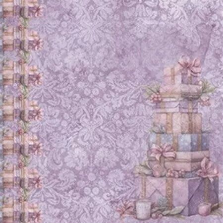 Collection 20 x 20 cm - Pastel Purple Christmas 