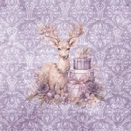 Collection 20 x 20 cm - Pastel Purple Christmas 