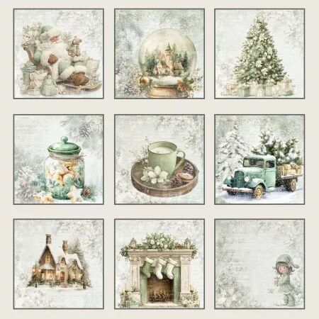 Collection 6\ x6\  - Home for Christmas - Reprint Hobby