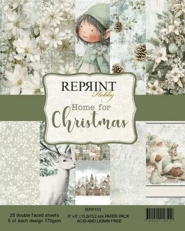 Collection 6\ x6\  - Home for Christmas - Reprint Hobby