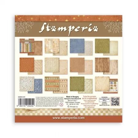 Collection backgrounds - Silent Night - 20x20 - Stamperia